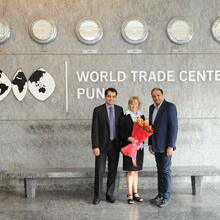 Ms. Mariette Mulaire - President and C.E.O, WTC Winnipeg at WTC Pune