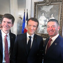 French Presidential Visit to New Orelans