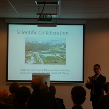 Presentation about scientific collaboration