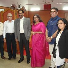 A team of WTC Goa met with the Karnataka Dty. Comm. Shri N Jayaram, IAS