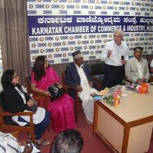 A team of WTC Goa met with the Karnatak Chamber of Commerce & Industry