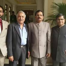 Meeting with Hon. Min of AYUSH Shri Shripad Naikji