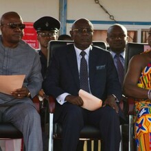 President Mahama, (Hon) Doe-Adjaho, Togbe Afede XIV
