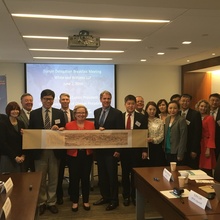 Tianjin Delegation and WTCGP Staff