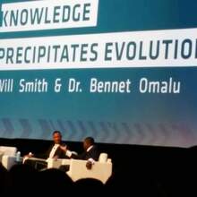 Keynote speakers Will Smith and Dr. Bennet Omalu