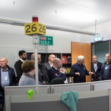 Business Club visit to the emergency centre Northern Netherlands