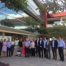 Misión de Singapur Cooperation Agency visita Zona AMÉRICA (Zona Franca de Servicios) 
