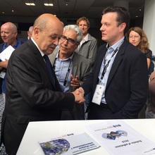 Meeting with Jean-Yves LE DRIAN, French Minister of Europe and Foreign Affairs