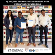 WTC Pune MoU signing cermony with Qodequay Technologies
