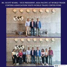VP, Asia Pacific, WTCA Mr. Scott Wang visits WTC Pune
